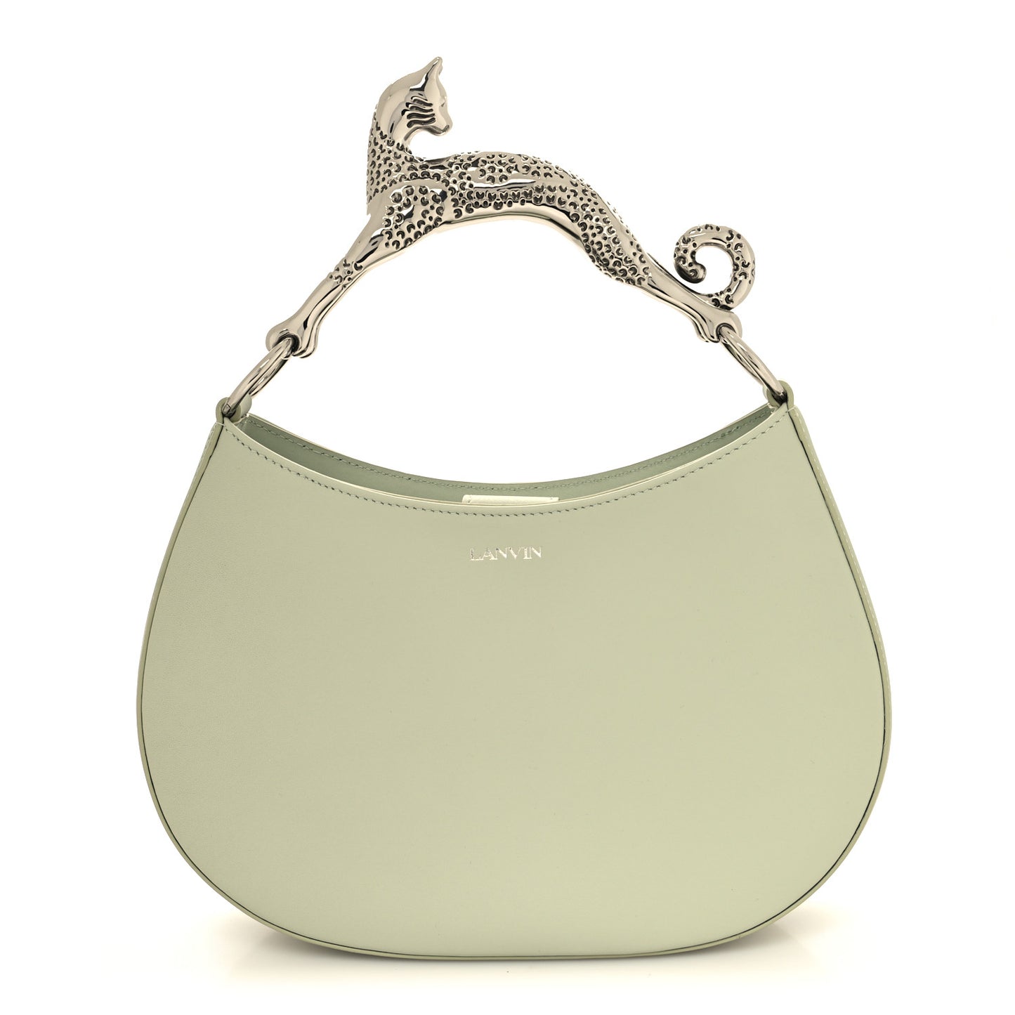 Matte Calfskin Cat Hobo Sage