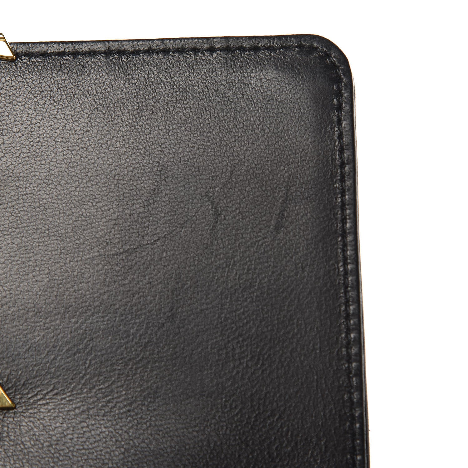 Saint Laurent Lambskin Matelasse Monogram Small Vicky Chain Bag Black 10 of 11