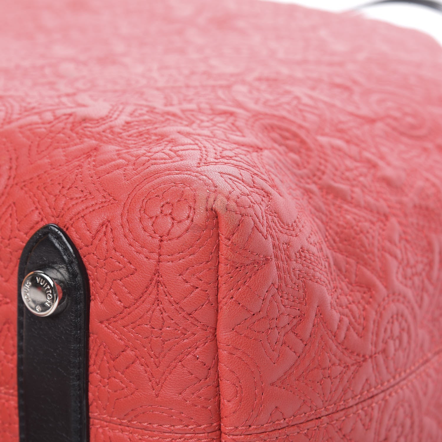 Louis Vuitton Monogram Lambskin Antheia Hobo PM Corail 9 of 15
