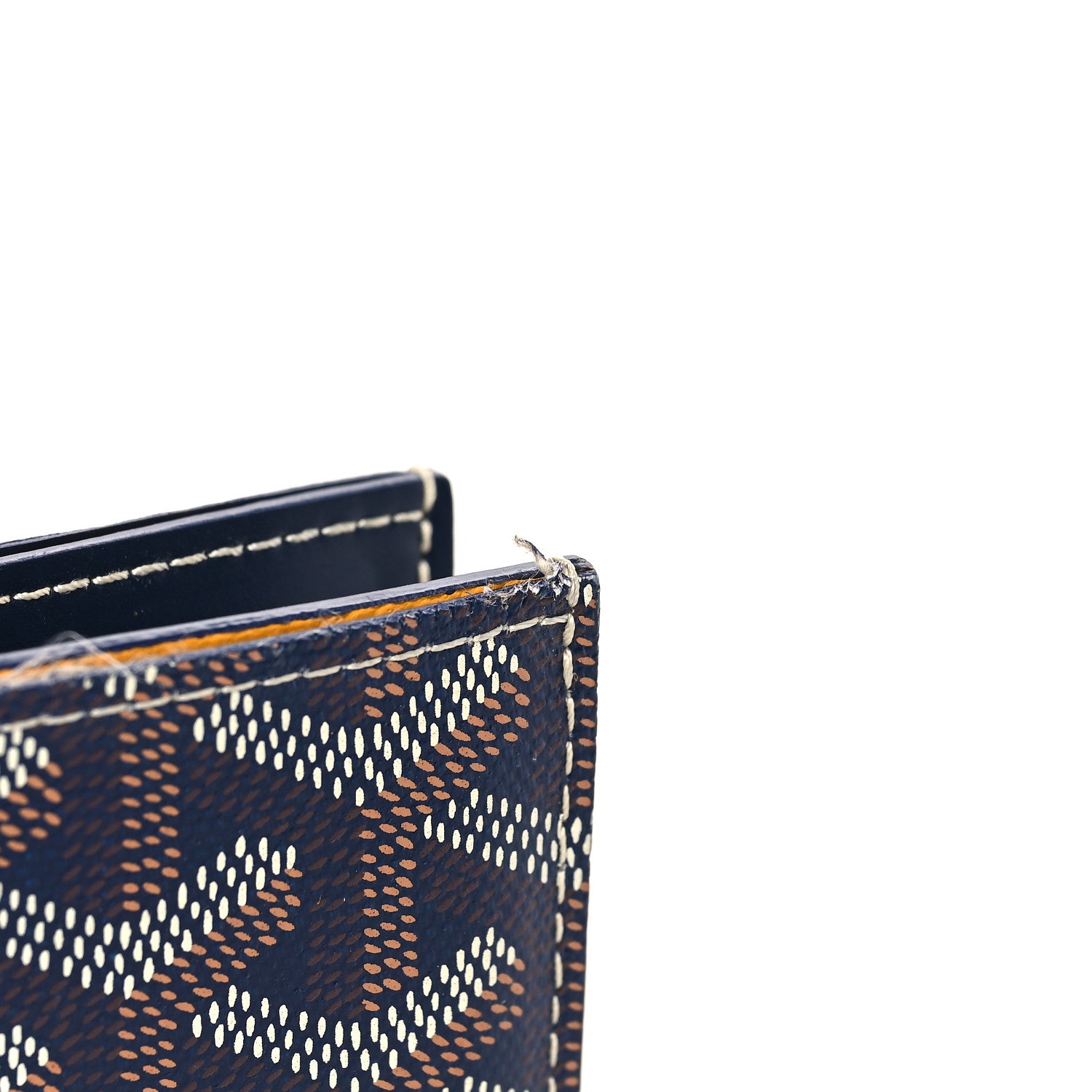 Goyard Goyardine Saint Pierre Card Holder Navy 7 of 7