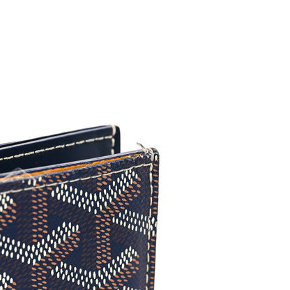 Goyard Goyardine Saint Pierre Card Holder Navy 7 of 7