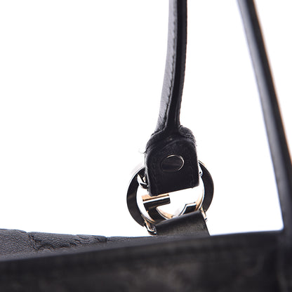 Gucci Guccissima Medium GG Twins Shoulder Bag Black 8 of 12