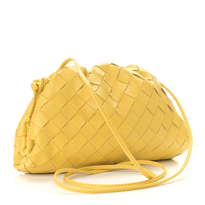 Bottega Veneta Nappa Intrecciato The Mini Pouch Buttercup 3 of 11