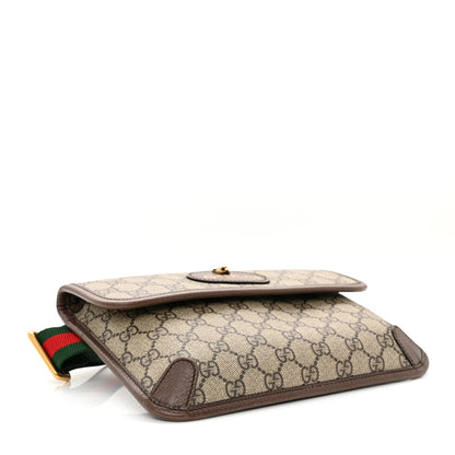 Gucci GG Supreme Monogram Neo Vintage Web Belt Bag Brown 3 of 10