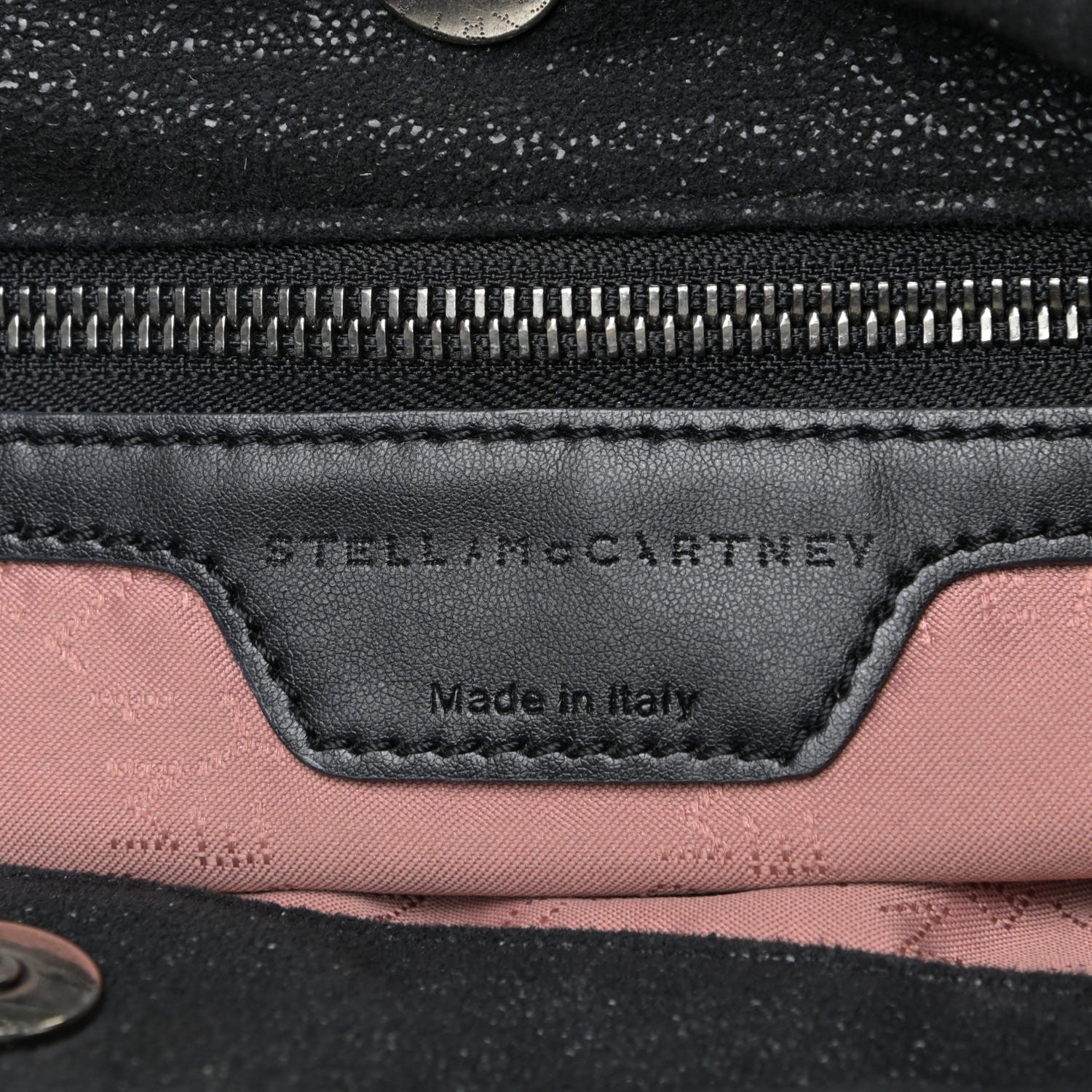 Stella McCartney Shaggy Deer Falabella East West Shopper Tote Black 6 of 11