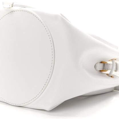 Burberry Calfskin Monogram Motif TB Bucket White 9 of 10