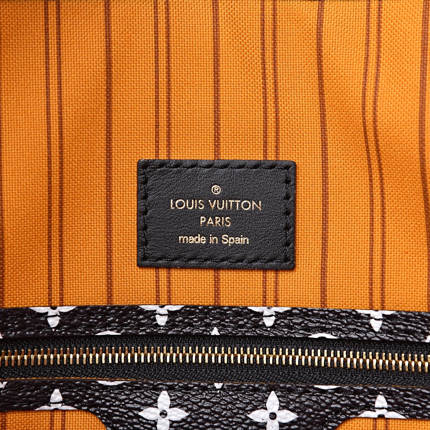 Louis Vuitton Monogram Giant Jungle Neverfull MM Black 7 of 10