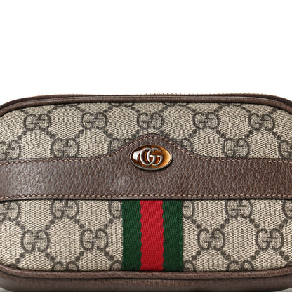 Gucci GG Supreme Monogram Ophidia Belted iPhone Case 95 38 Dark Brown 6 of 8