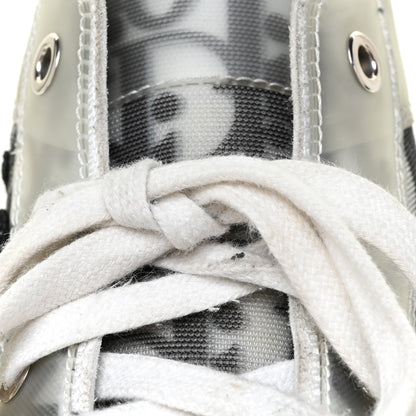 Christian Dior X SHAWN STUSSY Canvas Oblique Mens Bee B23 High Top Sneakers 41 White Black 19 of 19