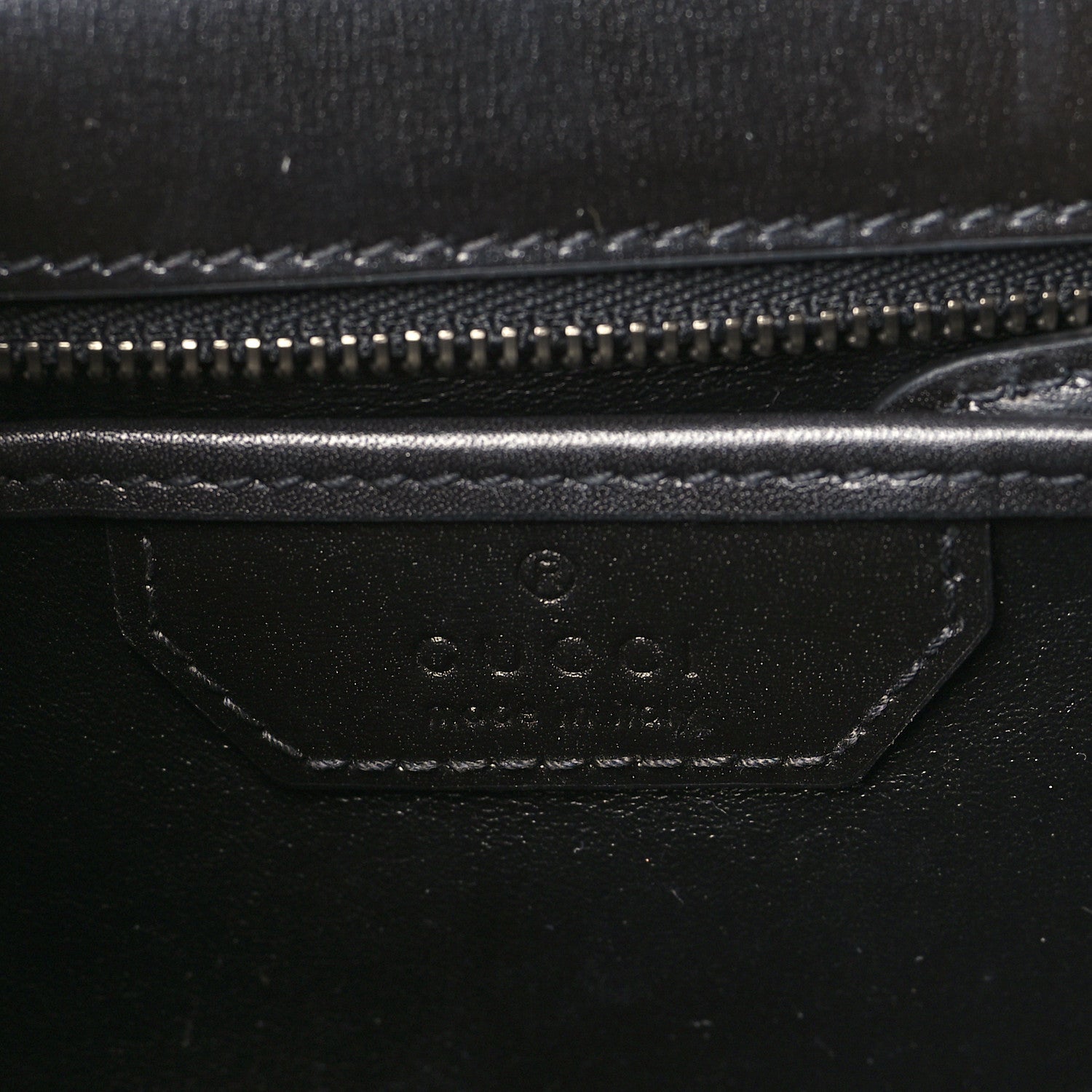 Gucci Boarded Dyana Lux Calfskin Web Monochrome Small Bamboo 1947 Top Handle Bag Black 6 of 9