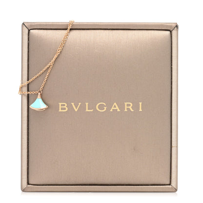 Bulgari 18K Yellow Gold Turquoise Divas' Dream Bracelet 4 of 4