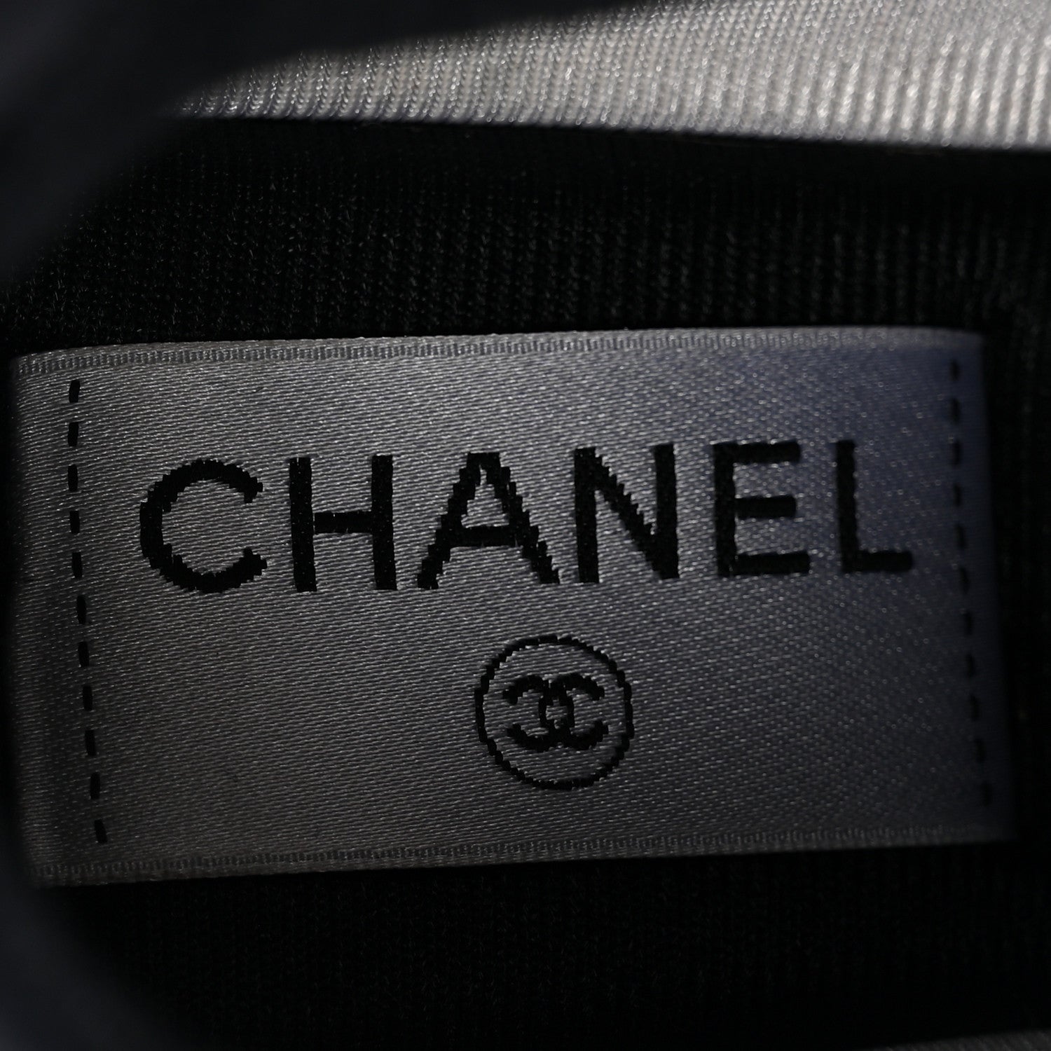 Chanel Fabric Calfskin Suede CC Sneakers 38 Black 7 of 10