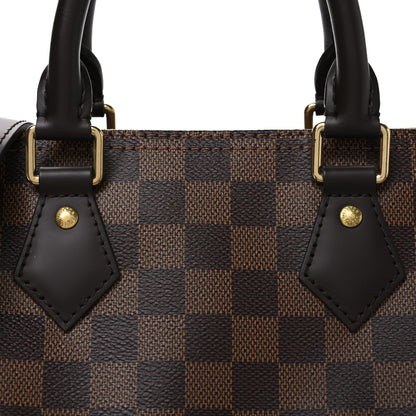 Louis Vuitton Damier Ebene Speedy Bandouliere 25 7 of 9