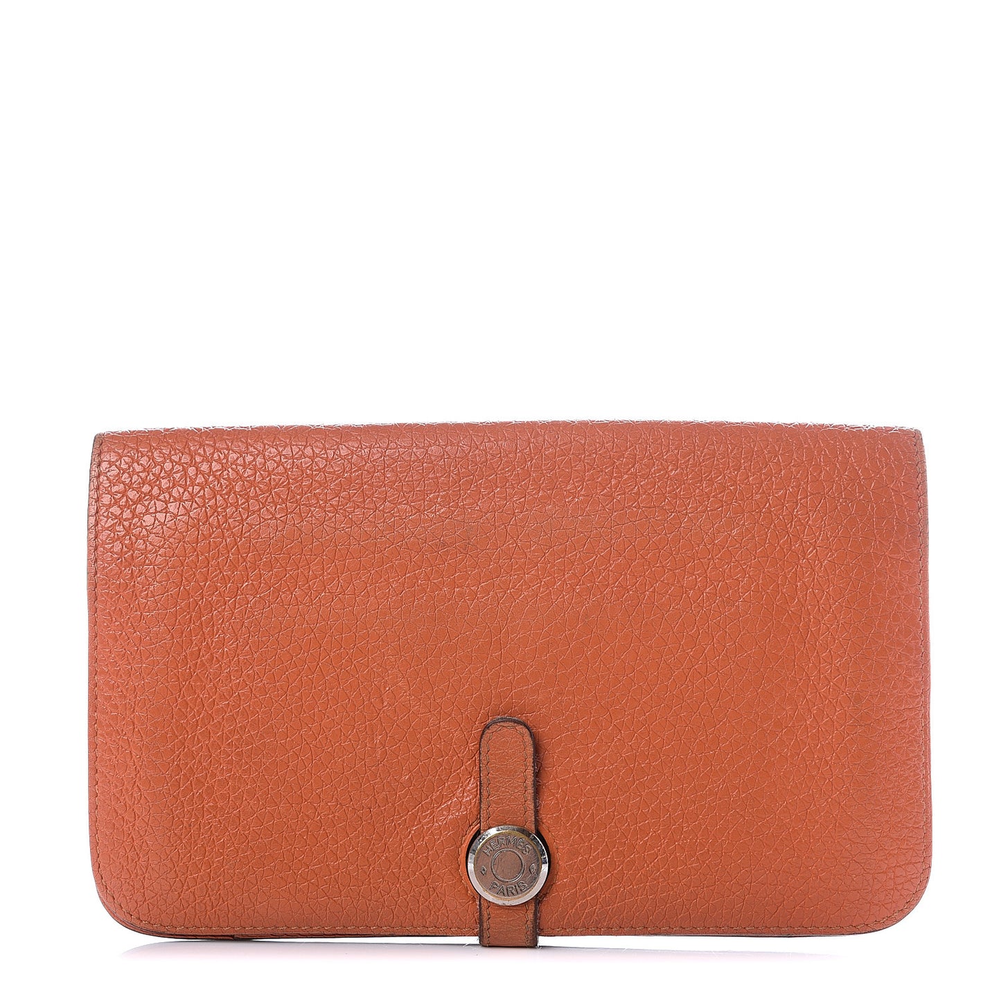 Togo Dogon Duo Wallet Orange