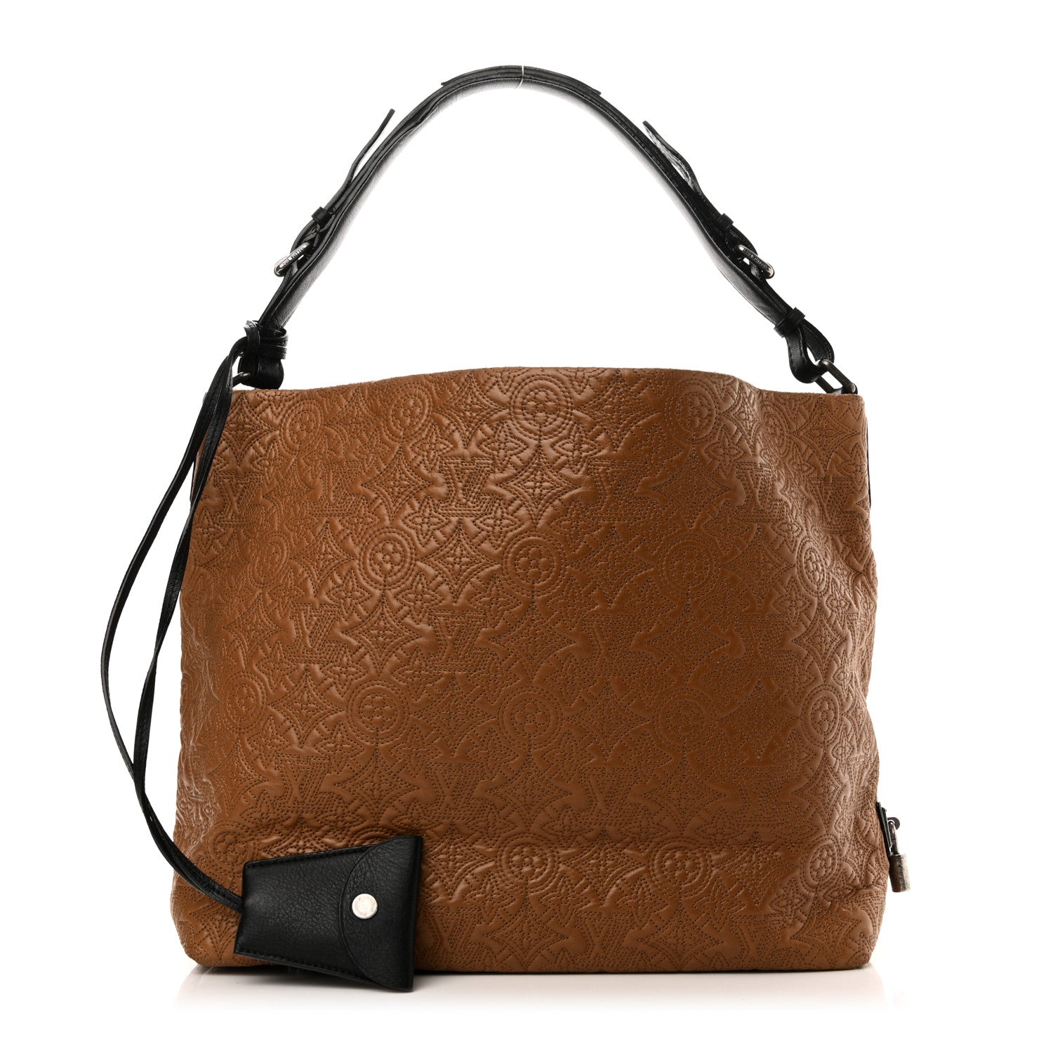 Louis Vuitton Monogram Lambskin Antheia Hobo PM Caramel 1 of 9