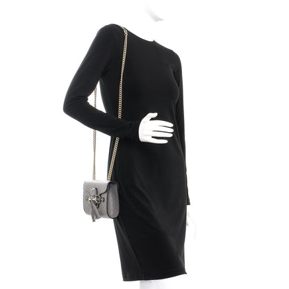 Gucci Soft Microguccissima Mini Emily Chain Shoulder Bag Loess 2 of 9
