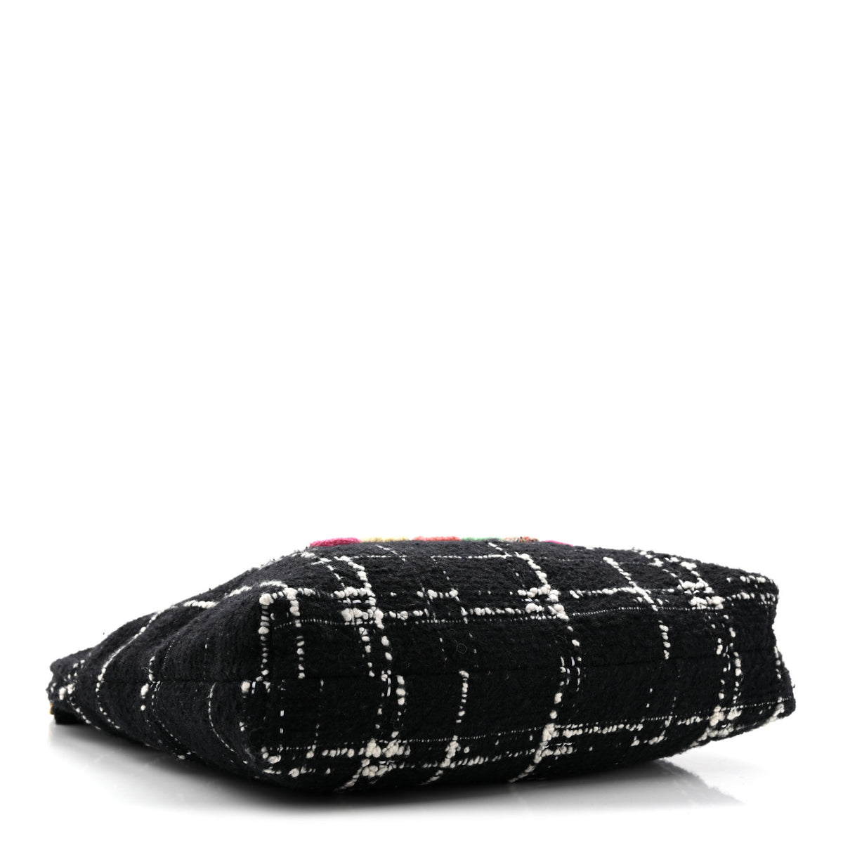 Chanel Wool Tweed Quilted Chanel 22 Black Multicolor 5 of 14