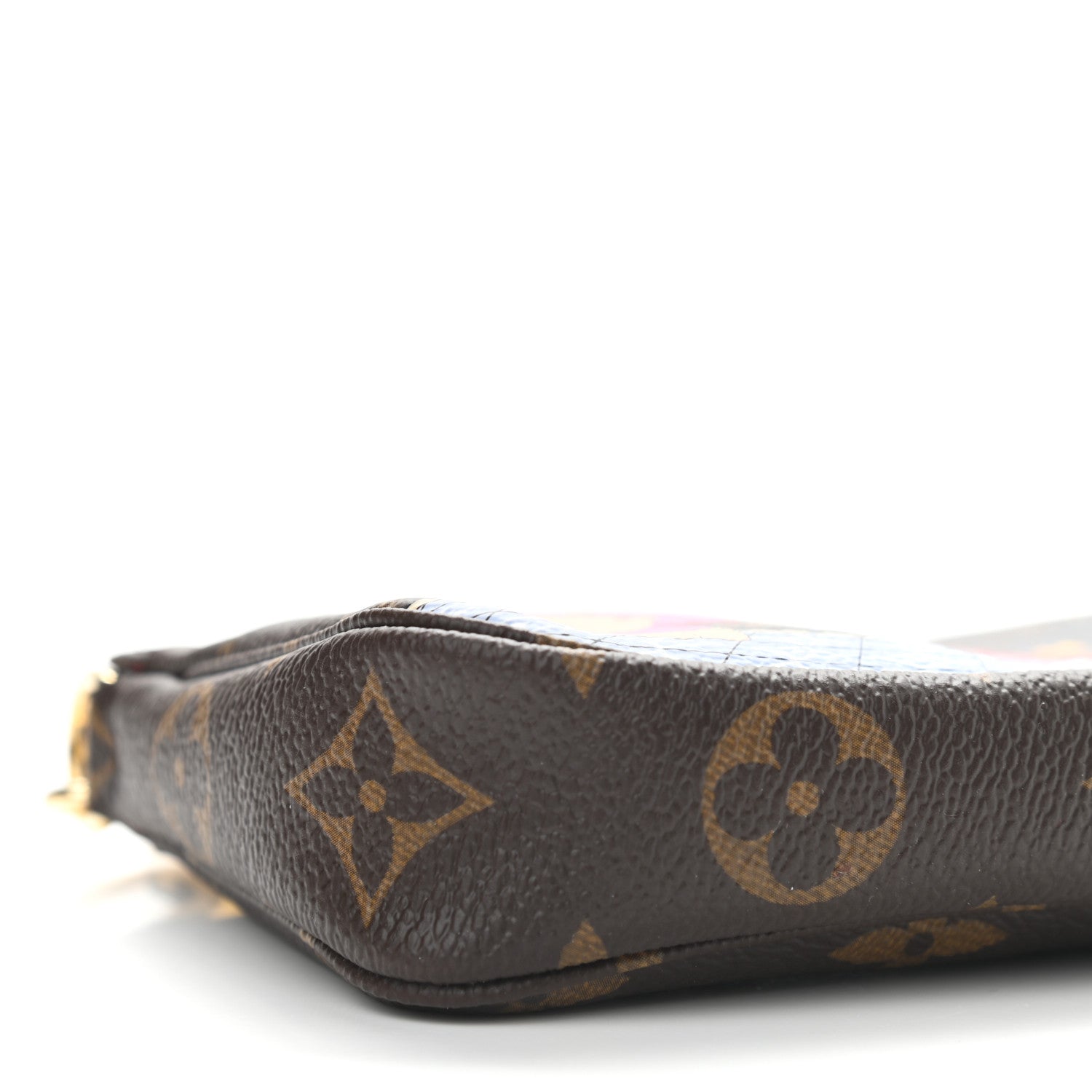 Louis Vuitton Monogram 2021 Christmas Animation London Mini Pochette Accessories Red 8 of 9