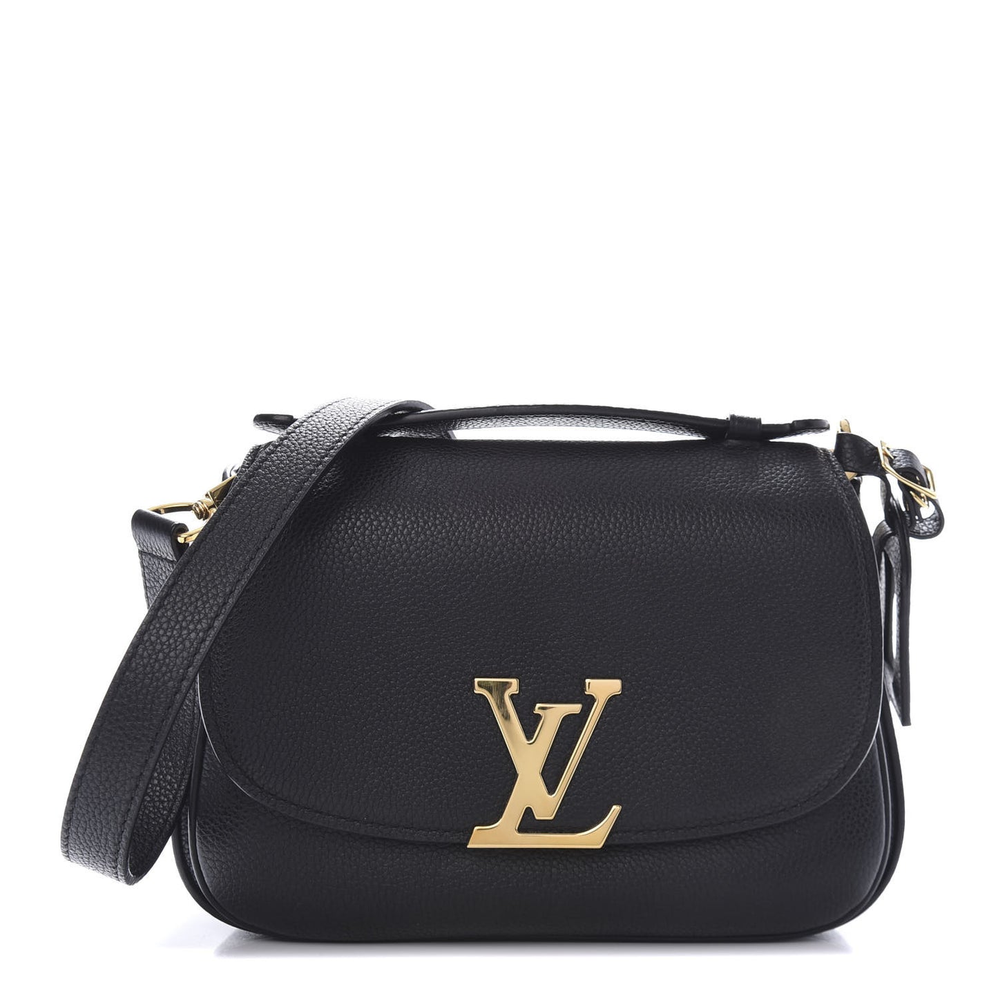 Grained Calfskin Vivienne NM Black