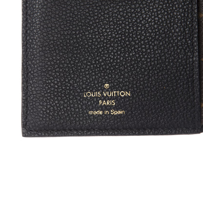 Louis Vuitton Monogram Pallas Compact Wallet Black 5 of 5