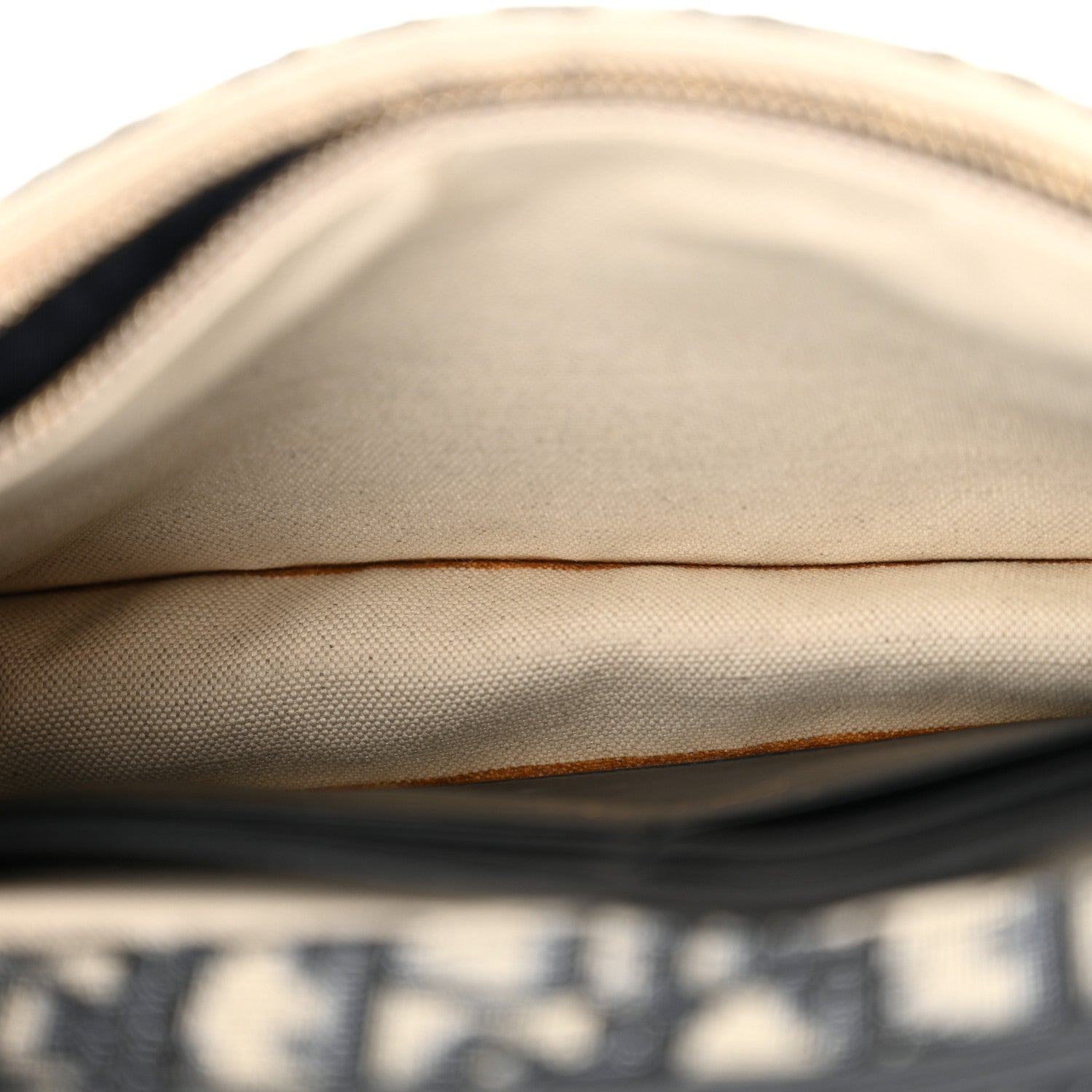 Christian Dior Oblique Saddle Chain Pouch Blue 11 of 12