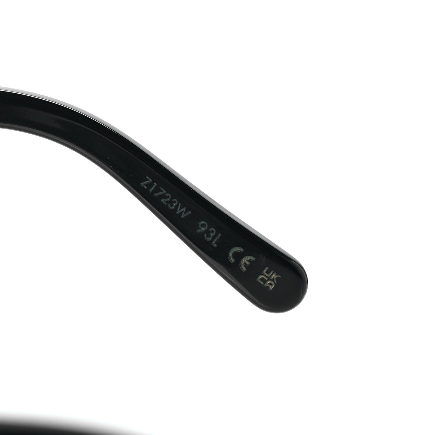 Acetate LV Fame Cat Eye Sunglasses Z1723W Black