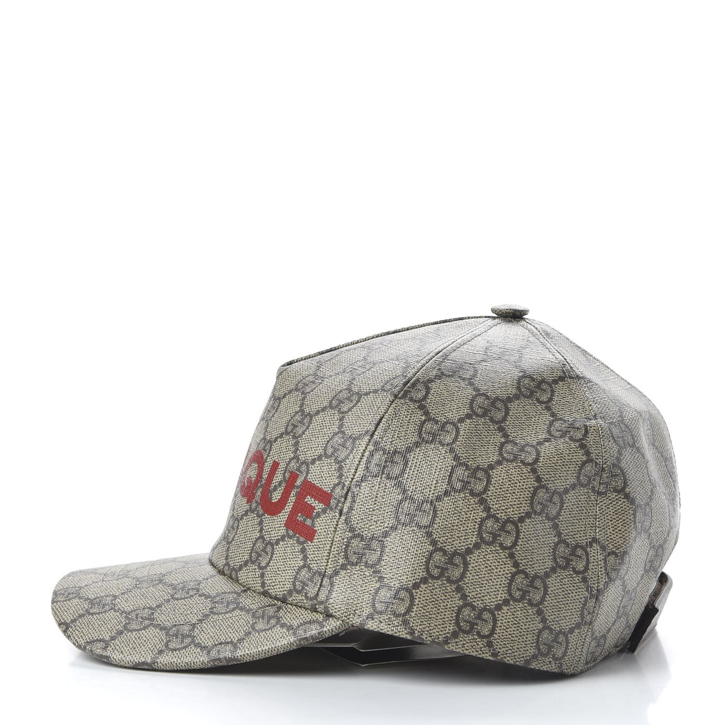 GG Supreme Monogram Boutique Print Baseball Hat M Beige