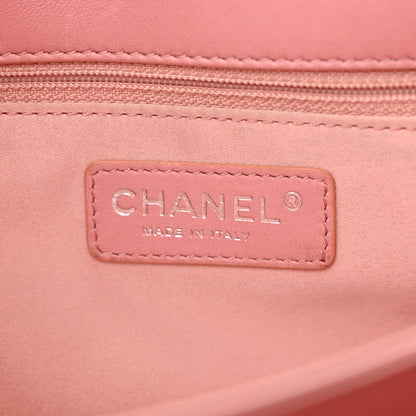 Chanel Snakeskin Ultimate Stitch Flap Pink 6 of 11