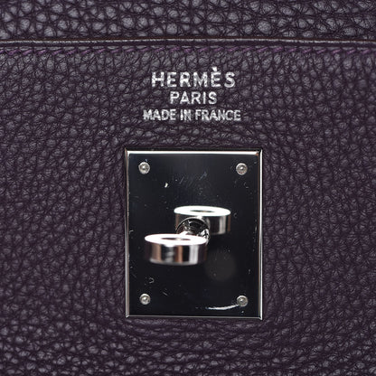 Hermes Togo Kelly Retourne 35 Raisin 17 of 51