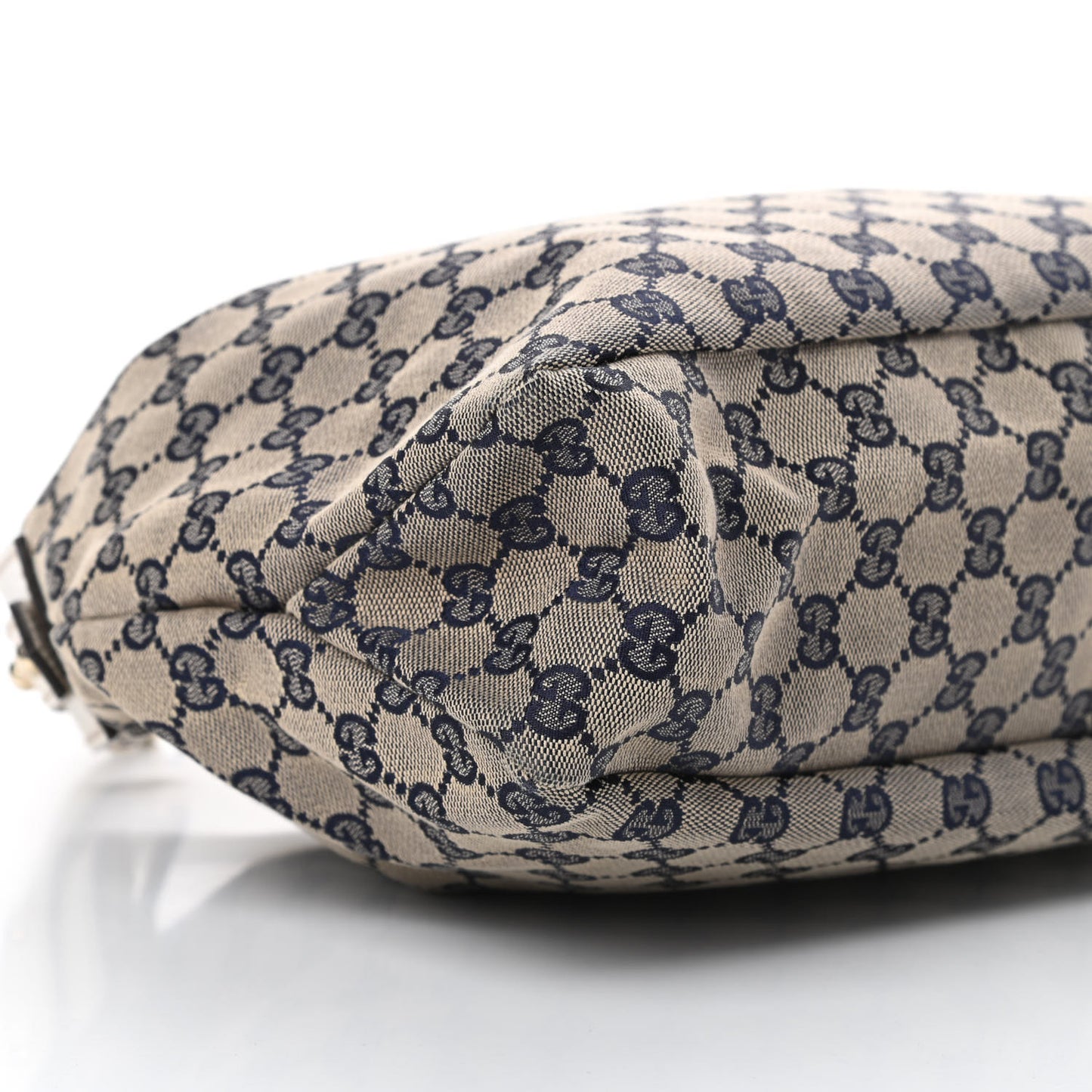 Monogram Medium Horsebit Chain Hobo Navy