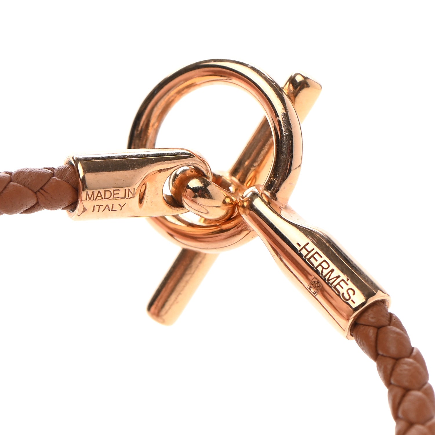 Hermes Swift Double Tour Glenan Bracelet T1 Gold 4 of 5