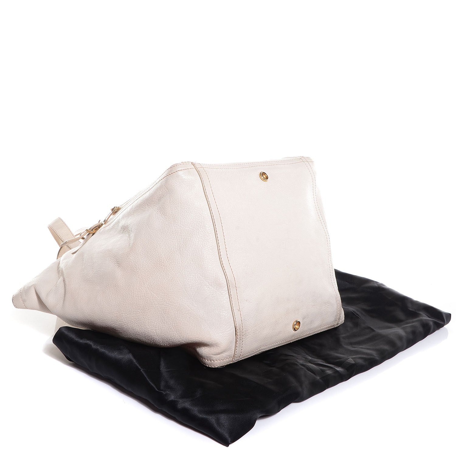 Saint Laurent Leather Medium Downtown Ivory 4 of 10