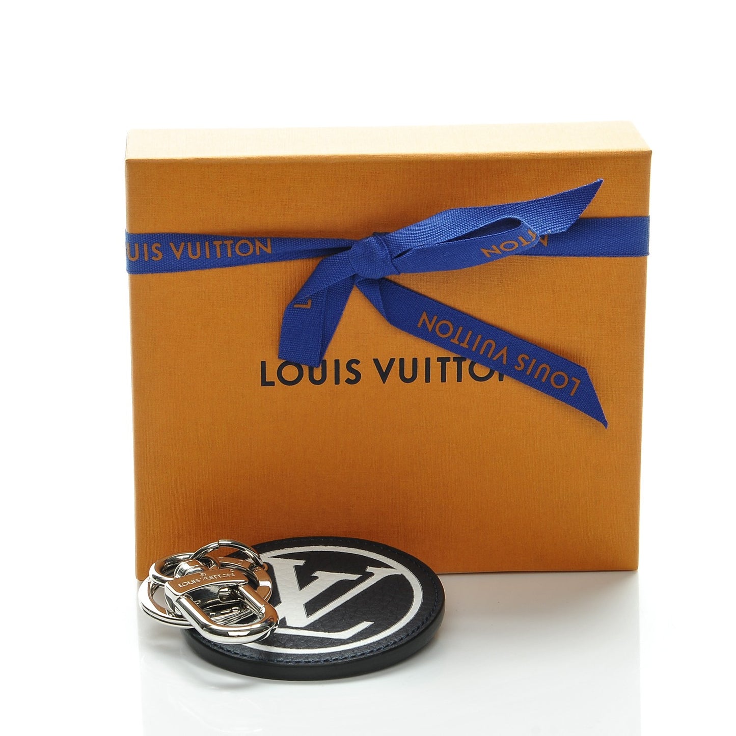 Taurillon Initials Bag Charm Key Holder