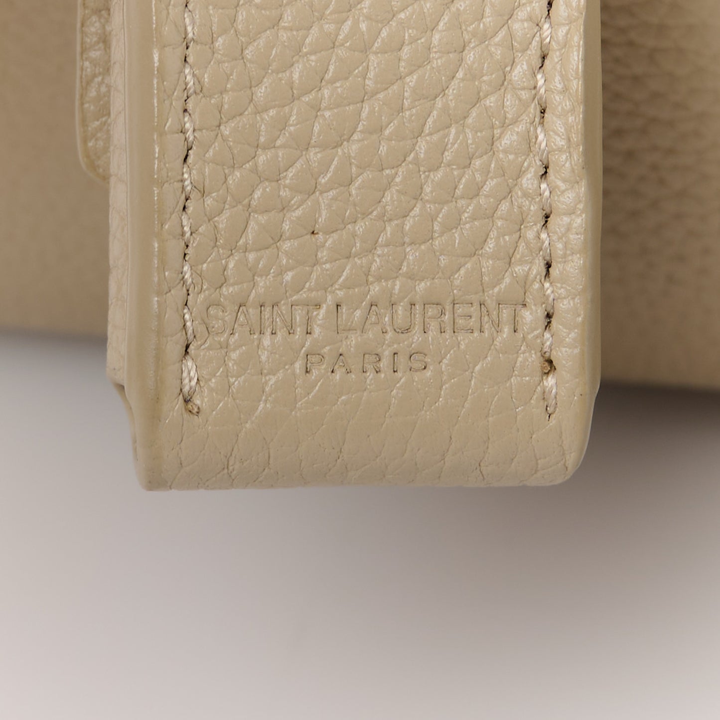 Grained Calfskin Baby Sac De Jour Souple Sea Salt
