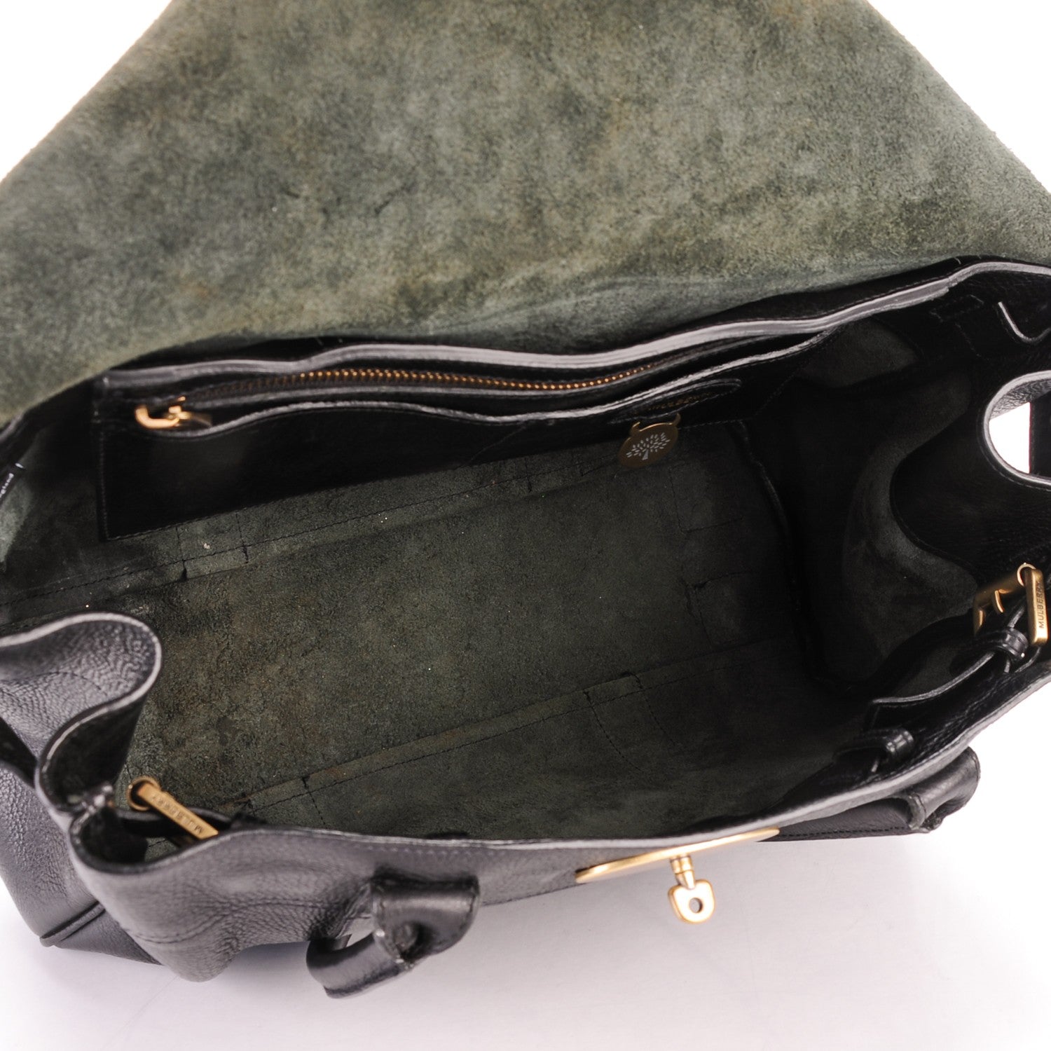 Mulberry Natural Leather Bayswater Black 5 of 10