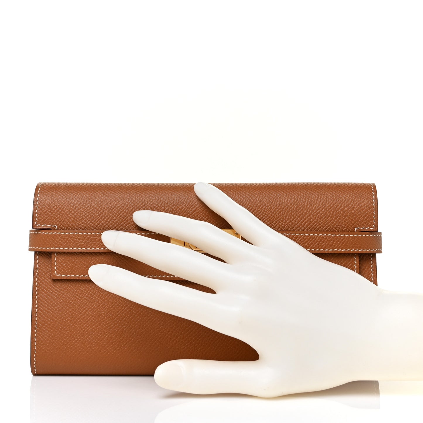 Epsom Kelly Longue Wallet Gold