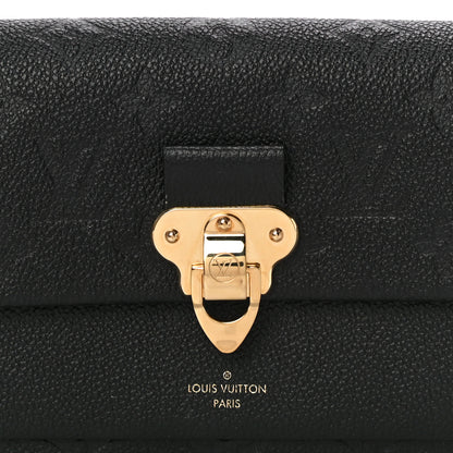 Louis Vuitton Empreinte Vavin Chain Wallet Black 7 of 11