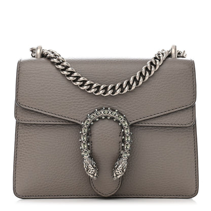 Gucci Calfskin Mini Dionysus Shoulder Bag Dusty Grey 1 of 10