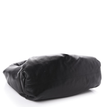 Bottega Veneta Smooth Butter Calfskin Small The Shoulder Pouch Black 4 of 9