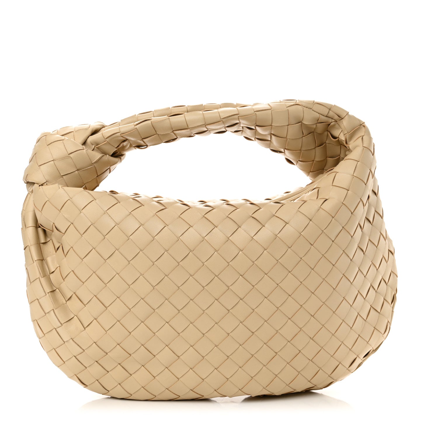Nappa Intrecciato Teen Jodie Hobo Porridge