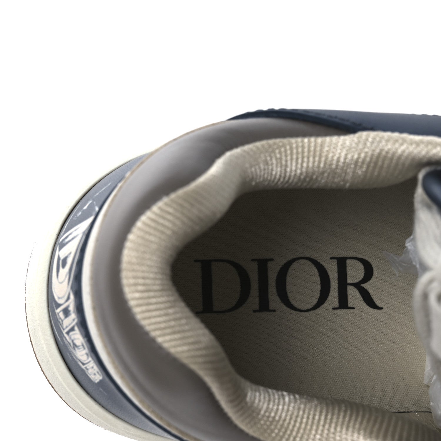 Christian Dior Smooth Calfskin Oblique Galaxy Perforated Mens B27 Low Top Sneakers 41 Brown Deep Grey 9 of 12