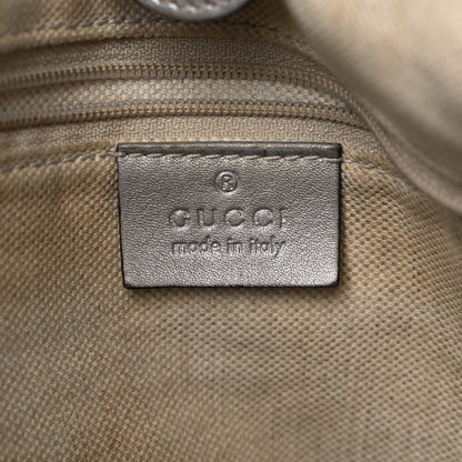 Gucci Metallic Guccissima Medium Sukey Tote Silver 6 of 25