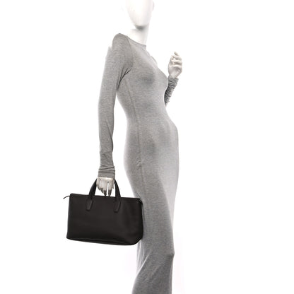 The Row Grained Calfskin Marcel Slouchy Top Handle Bag Deep Brown 2 of 10