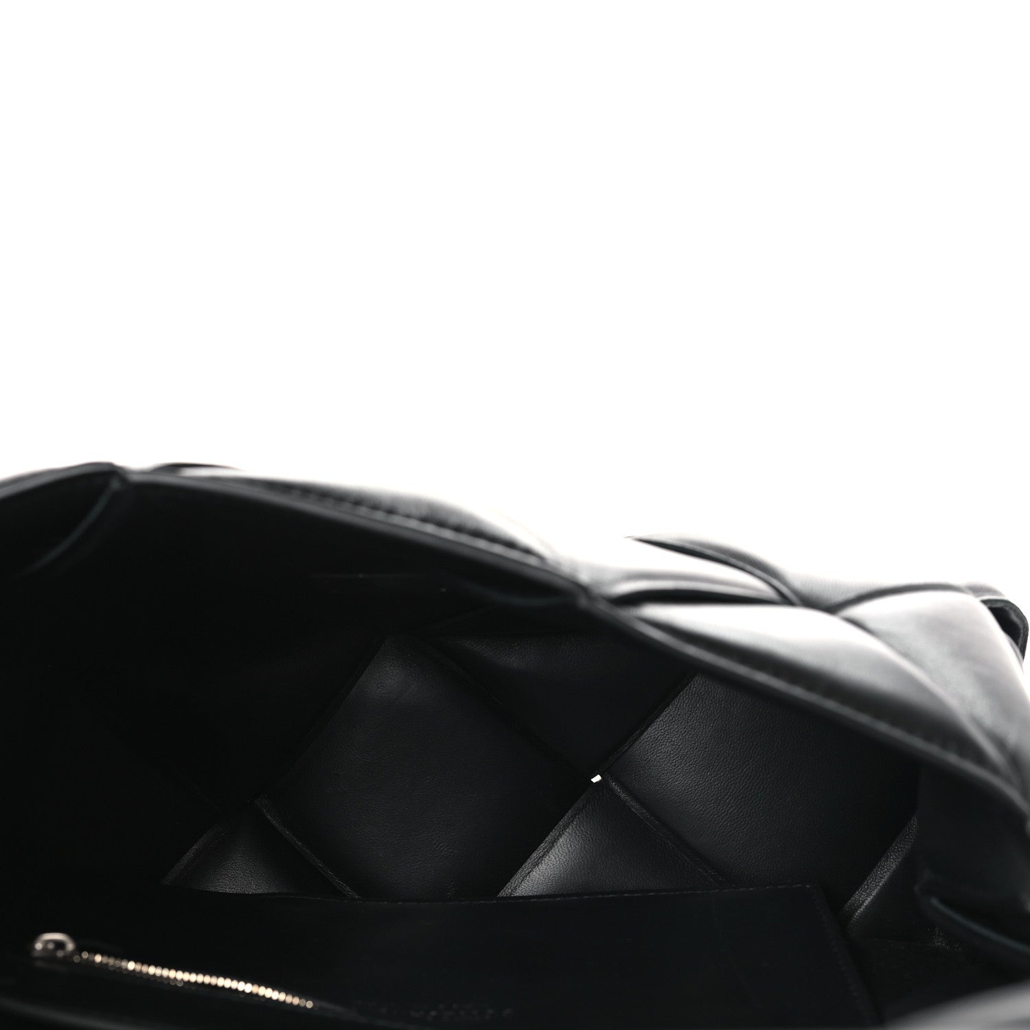 Bottega Veneta Nappa Intreccio Padded Top Handle Shoulder Bag Black 5 of 8