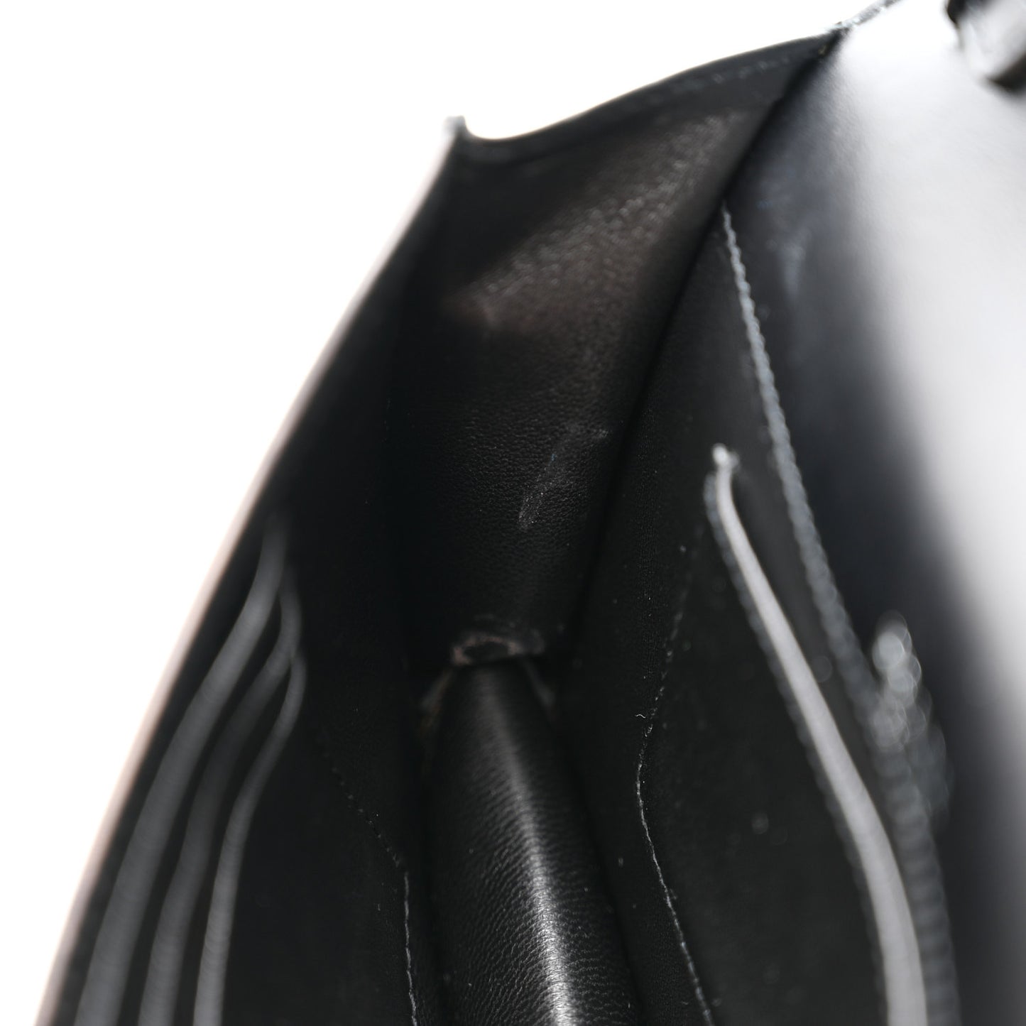 Nylon Metallic Calfskin Mini Crossbody Bag Black