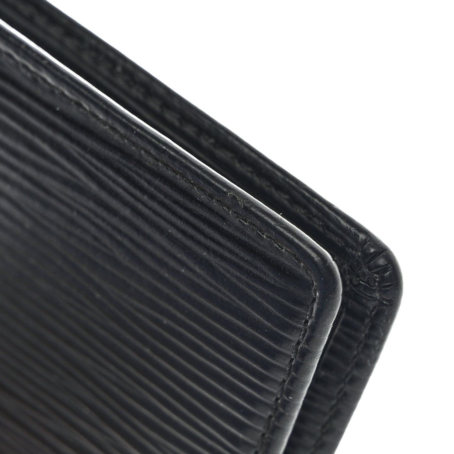 Epi Checkbook Organizer Wallet Black