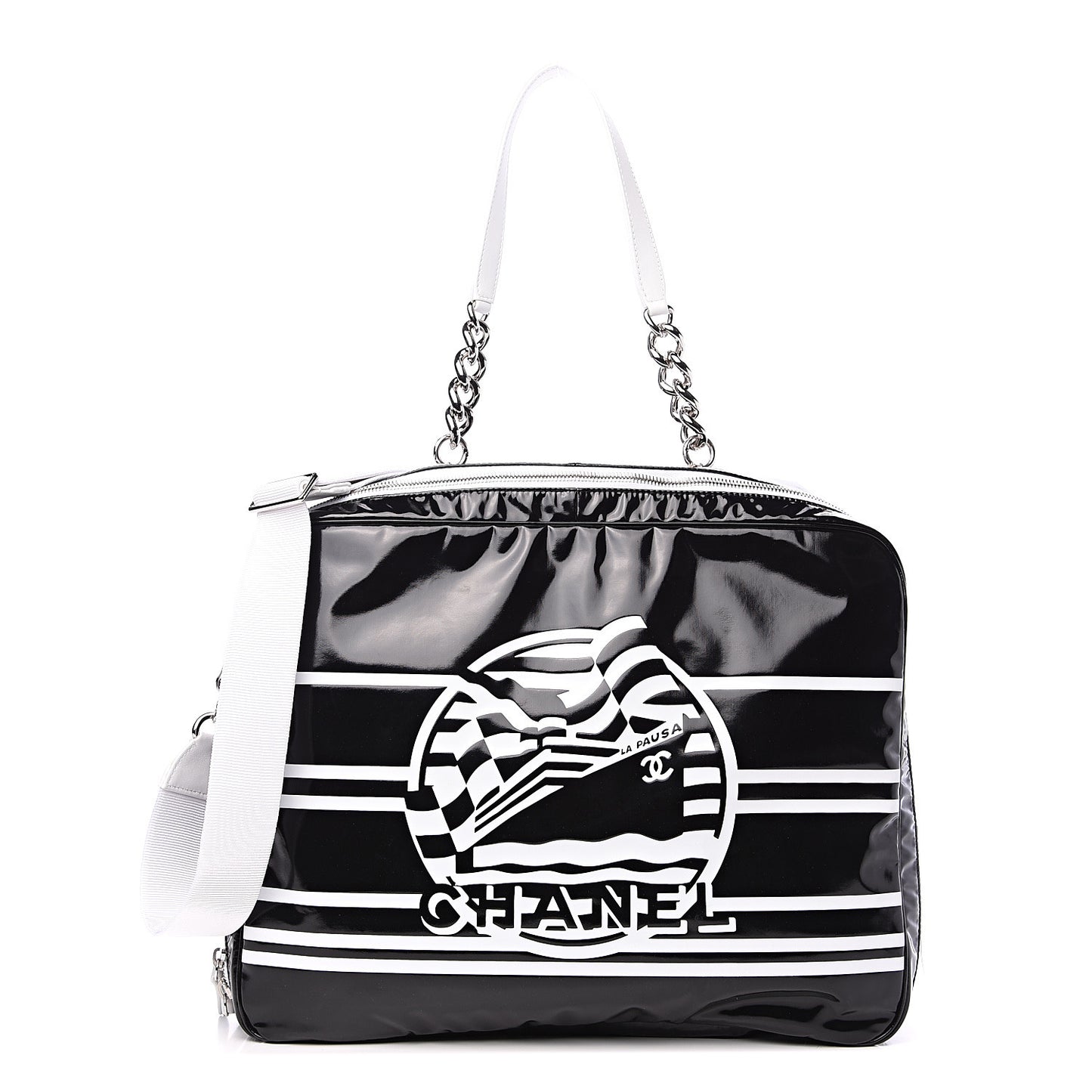 Vinyl La Pausa Large Camera Case Black