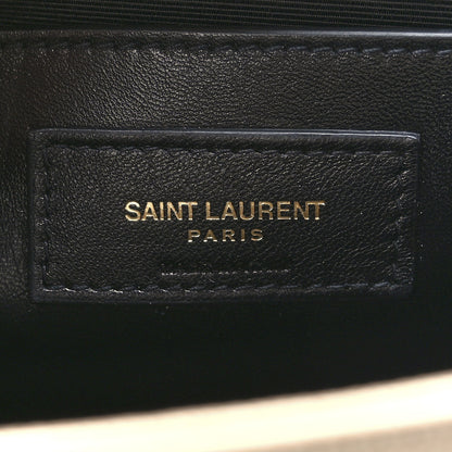 Saint Laurent Grain De Poudre Small Monogram Kate Satchel Nude Powder 7 of 13
