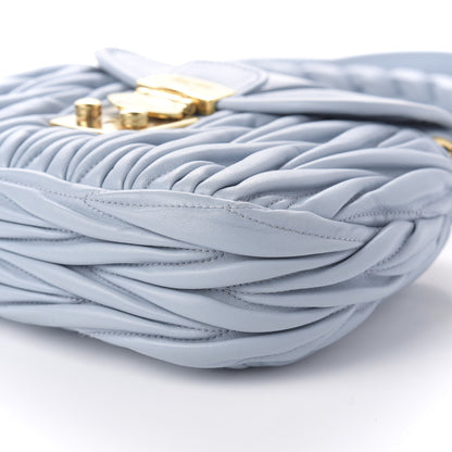 Miu Miu Nappa Matelasse Coffer Navy 7 of 9