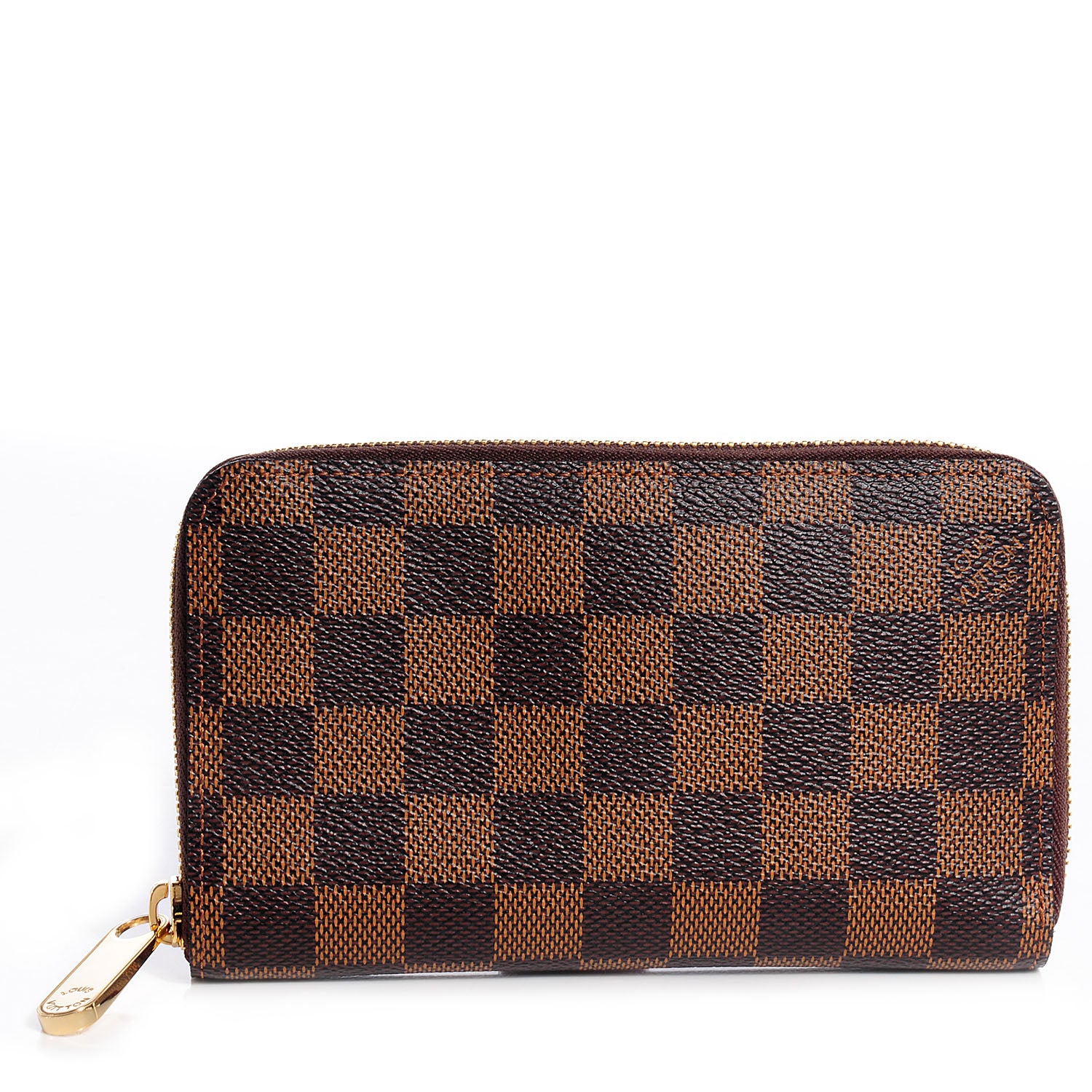Louis Vuitton Damier Ebene Zippy Compact Wallet 1 of 8